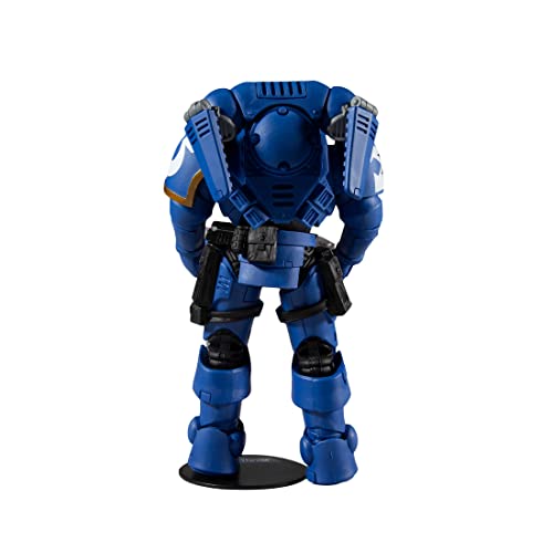 McFarlane Toys Warhammer 40,000 Ultramarines Reiver with Bolt Carbine & Base 7" Action Figure