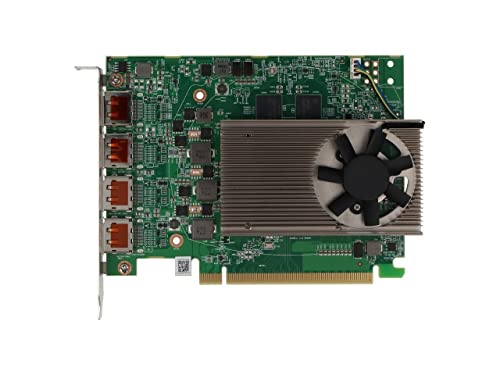 VisionTek Radeon RX 550 4GB GDDR5 4K Monitor Graphics Card, 4X DisplayPort Outputs, PCI Express 3.0, DirectX 12, Bus-Powered - 901458