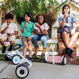 Segway Ninebot S Kids, Smart Self-Balancing Electric Scooter, 800 Watts Power, Max 8 Miles Range & 8.7MPH, Hoverboard with LED Light, Compatible with Mecha kit