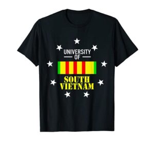 university of south vietnam veterans day orange agent vet t-shirt