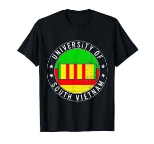 university of south vietnam veterans day orange agent vet t-shirt