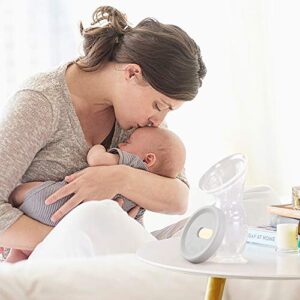 haakaa Manual Breast Pump 4oz/100ml(Base) - One-Piece Design with Upgrade Suction Base & Silicone Cap, Food Grade Silicone Milk Saver & Milk Catcher for Breastfeeding Moms