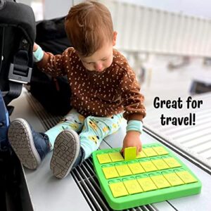 Genuine Fred, Match UP Memory Snack Tray Green Travel-Friendly Tray Measures 10 x 8.75 inches