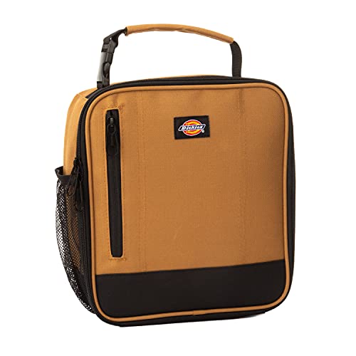 Dickies Basic Insulated Lunch Bag for Work, Thermal Reusable Office Lunch Box for Men, Women (Brown Duck)