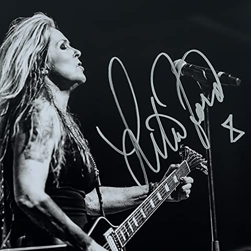 Lita Ford - Hand Signed 8" x 10" Photograph Studs and Pepper - Official