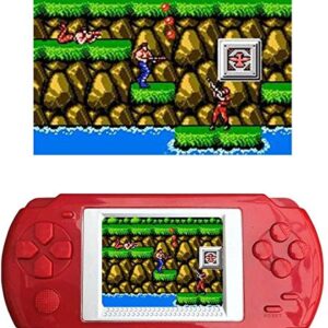 Elolicu Handheld Game Console for Kid Children, 2021 New Built in 268 Classic Retro Video Games 2 Inch Screen Portable Game Console Arcade Video Gaming Player System Best Birthday Gift for Kid (Red)