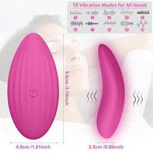 AL'OFA Lactation Massager for Breastfeeding, Pumping - Vibration for Improve Milk Flow, Breastfeeding Essentials-Seamless Waterproof 7 Modes - New Mom & Advanced(Rose)