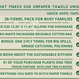 Reusable Paper Towels Washable Roll 29 Pack 12x11in, Reusable Baby Wipes, Washable Paper Towels Cloth, Paperless Paper Towels, Eco Friendly Paper Towels, Cloth Paper Towels, Reusable Napkins, Cotton