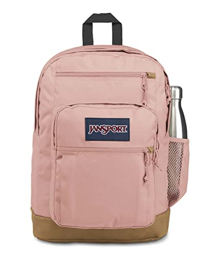 JanSport Cool Backpack, with 15-inch Laptop Sleeve, Misty Rose - Large Computer Bag Rucksack with 2 Compartments, Ergonomic Straps - Bag for Men, Women