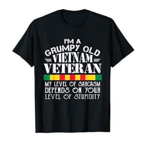 Never Underestimate An Old Man Who Is Also Vietnam Veteran T-Shirt