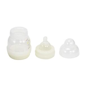 Iconikal Anti-Colic Vented Baby Feeding Bottle, 4-Ounce, 3-Pack