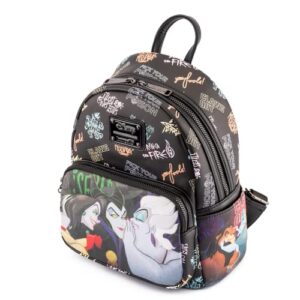 Loungefly Disney Villains Club Womens Double Strap Shoulder Bag Purse