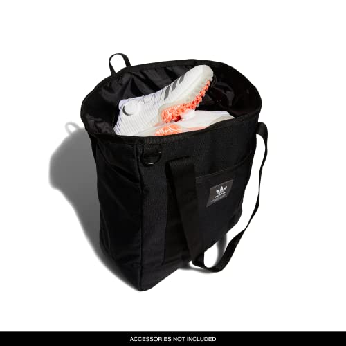 adidas Originals Sport Tote Bag, Black/Granite Grey, One Size