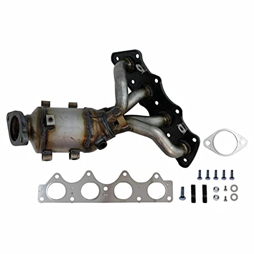 AutoShack EMCC774893 Exhaust Manifold Catalytic Converter Direct Fit Replacement for 2012-2019 Kia Soul Rio 2011-2019 Hyundai Accent 2012 2013 2014 2015 2016 2017 Veloster 1.6L FWD (EPA Compliant)