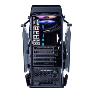 Thermaltake AH-360 Liquid-Cooled PC (AMD Ryzen 5 5600X, RTX 3060, 16GB RGB 3600Mhz DDR4 ToughRAM RGB Memory, 1TB Gen4 NVMe M.2, WiFi, Win 10 Home) Gaming Desktop Computer AHB2-B550-A36-LCS