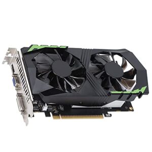 geforce gtx 1050ti, 128bit 4gb graphics card, automatic recognition video memory card, low noise and quiet work, strong and durable, with long service life