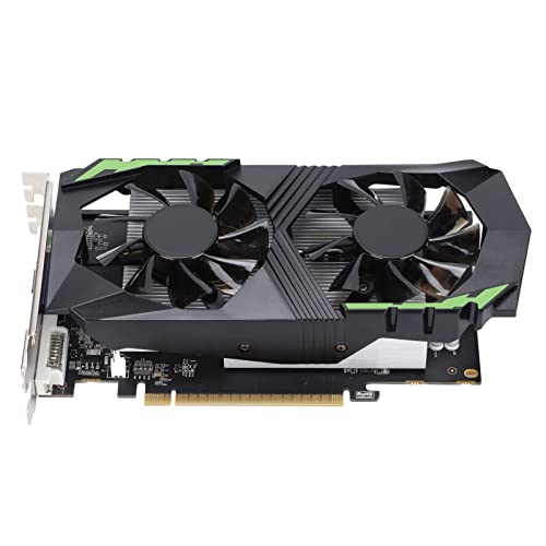 GEFORCE GTX 1050ti, 128bit 4GB Graphics Card, Automatic Recognition Video Memory Card, Low Noise and Quiet Work, Strong and Durable, with Long Service Life