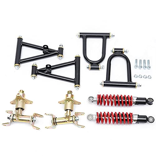 Front Suspension Swingarm Assembly, Diy Parts for Buggy Electric Atv Go Kart Bike (Us Stock)