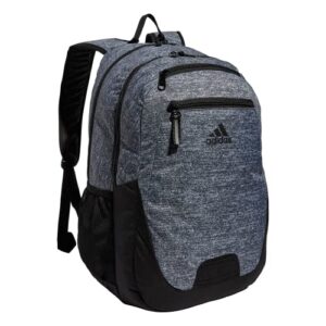 adidas foundation 6 backpack, jersey onix grey/black, one size