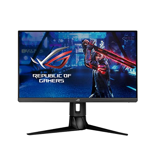 ASUS ROG Strix 23.8” 1080P HDR Gaming Monitor (XG249CM) - Full HD, IPS, 270Hz, 1ms, Extreme Low Motion Blur Sync, FreeSync Premium, 105% sRGB, Eye Care, USB-C, DisplayPort, HDMI, Height Adjustable