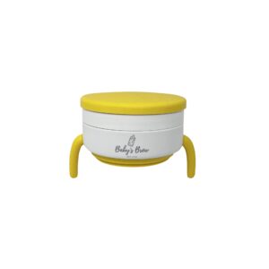 Baby's Brew The 2 in 1 Collapsible Snack and Straw Cup -Yellow