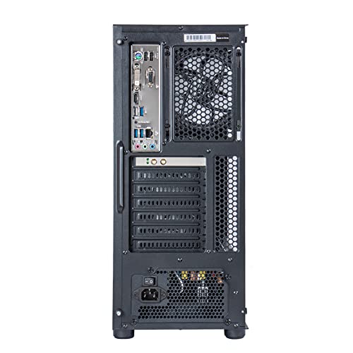 MXZ Desktop Gaming Computer Home&Office PC R5 5600G,16GB DDR4 3200, 500G NVME SSD，6 RGB Fans, WiFi & Win 11 Pro 64-bit Ready(Ryzen 5 5600G)