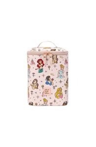 petunia pickle bottom baby cooler bag | perfect for baby bottles and snacks | insulated & reusable bottle cooler and baby holder | disney princess