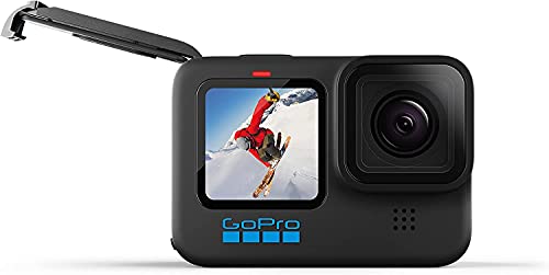 Pixel Hub GoPro HERO10 Hero 10 Camcorder Black - Ultimate Bundle Includes: Sandisk Ultra 64GB microSD, 2X Extra Batteries, Charger, Underwater Housing, LED Light Kit, Carry Case and More