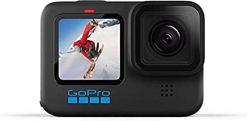 Pixel Hub GoPro HERO10 Hero 10 Camcorder Black - Ultimate Bundle Includes: Sandisk Ultra 64GB microSD, 2X Extra Batteries, Charger, Underwater Housing, LED Light Kit, Carry Case and More