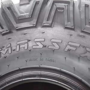 MASSFX QL ATV UTV 25x11-10 Rear Tire 25" 25x11x10 6Ply (2 Pack)