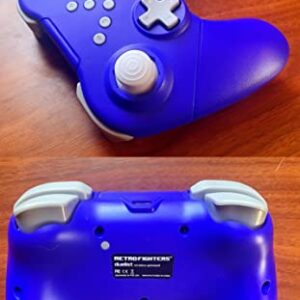 Retro Fighters Duelist Wireless Controller For Use With Nintendo Switch And PC Wireless Gamepad Blue Switch Controller