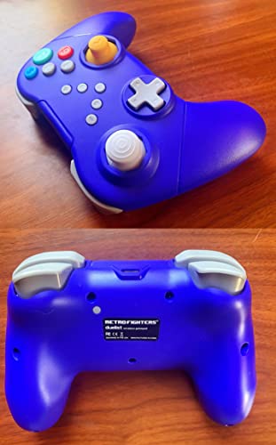 Retro Fighters Duelist Wireless Controller For Use With Nintendo Switch And PC Wireless Gamepad Blue Switch Controller