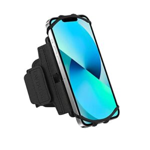 LWDUDE Running Phone Holder for Legs Waist Arms. Running Armband Phone Holder is 360° Rotatable and Detachable. Running Phone Armband for iPhone, Samsung, Lenovo, Google, All 4.5-7.8 inch Phones