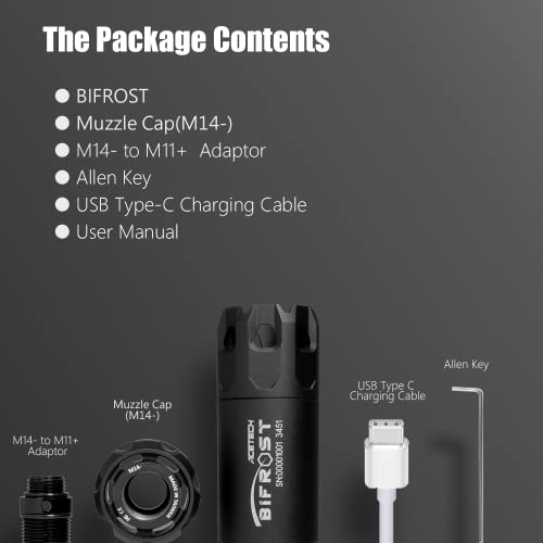 ACETECH-Bifrost-Tracer Unit with M14-CCW and M11+CW Thread