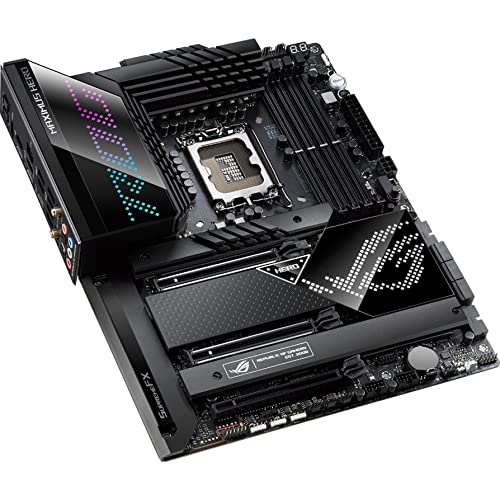 ASUS ROG Maximus Z690 Hero WiFi 6E LGA 1700(Intel 12th Gen) ATX Gaming Motherboard(PCIe 5.0,DDR5,20+1power Stages,2.5Gb LAN,2xThunderbolt 4,5xM.2,Front USB 3.2 Gen 2x2 Type-C,PCIe 5.0 Hyper M.2 Card)