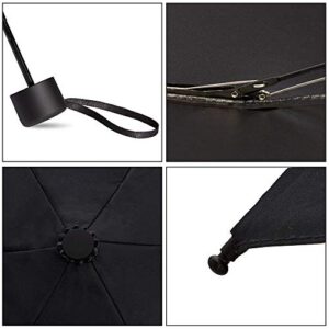Goothdurs Mini Travel Compact Umbrella –Small Lightweight Folding Sun Umbrella with 95% UV Protection for Men & Women