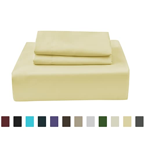 Bamboo Microfiber Duvet Cover Set - Soft Cooling Duvet Cover Queen Size 3 Pieces Hotel Bedding Comforter Cover with Zipper Closure & Corner Ties 90" x 90"