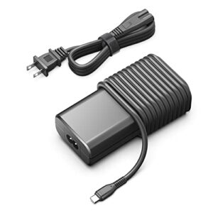 hky 65w type c charger compatible with dell inspiron 13 5310 xps 13 dell chromebook latitude 7420 7400 7370 7320 5520 5500 5400 5300 5310 5320 3100 2-in-1 laptop power supply cord dell usb c charger