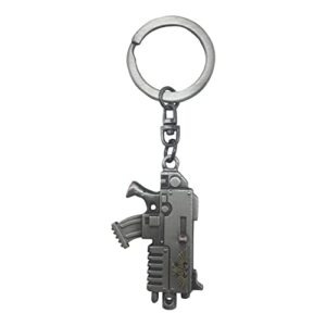 abystyle warhammer 40k bolter rifle 3d metal keychain 2" x 1.2" x .5" accessories tabletop board game videogame gift (bolster 3d)