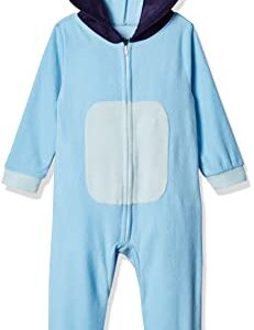 American Marketing Ent Bluey Ready for Adventure Boys Halloween Costume Pajamas Cosplay (4) Blue