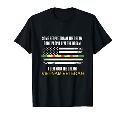 American Flag Veterans Day Patriotic Vietnam Veteran Grandpa T-Shirt