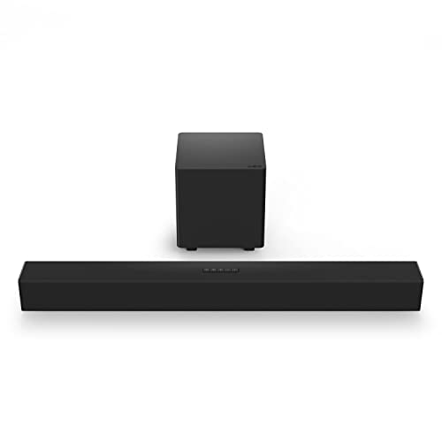 VIZIO 2.1 Home Theater Sound Bar with DTS Virtual:X, Wireless Subwoofer, Bluetooth, Voice Assistant Compatible, Includes Remote Control - SB3221n-J6