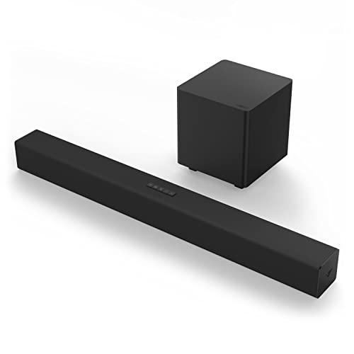 VIZIO 2.1 Home Theater Sound Bar with DTS Virtual:X, Wireless Subwoofer, Bluetooth, Voice Assistant Compatible, Includes Remote Control - SB3221n-J6