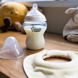 Tommee Tippee Formula Feeding Solution, Baby Bottle Set | Closer to Nature Bottles, Breast-Like Nipples | Travel Lids, Formula Dispenser & Milk Feeding Bib