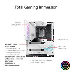 ASUS ROG Maximus Z690 Formula(WiFi 6E)LGA1700(Intel 12th Gen)ATX Water cooling gaming motherboard(PCIe 5.0,DDR5,20+1 power stages,LiveDash 2”OLED,5xM.2,2xThunderbolt 4,PCIe 5.0 Hyper M.2 Card bundled)