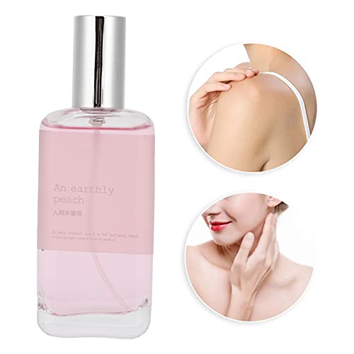 50ml Peach Flavour Perfume, Night Spray Lasting Light Fragrance, Long-lasting Eau De Toilette Day or Night Spray with Fresh Fruit Scent