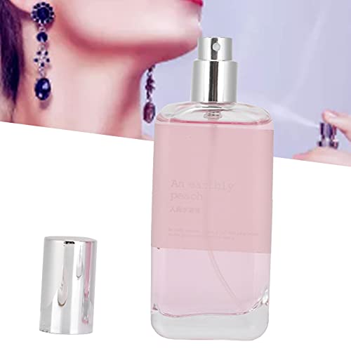 50ml Peach Flavour Perfume, Night Spray Lasting Light Fragrance, Long-lasting Eau De Toilette Day or Night Spray with Fresh Fruit Scent