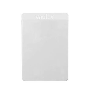 Vault X Wide-Fit Semi-Rigid Card Holders for Trading Cards & Sports Card Grading submissions (200 Pack)