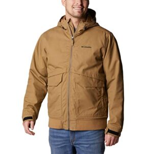 columbia men's loma vista ii hooded jacket, delta, medium