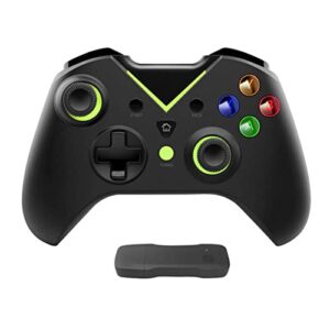 qumox game controller joystick for x-box-one x-series x ps3 console gamepads with 2.4g receiver